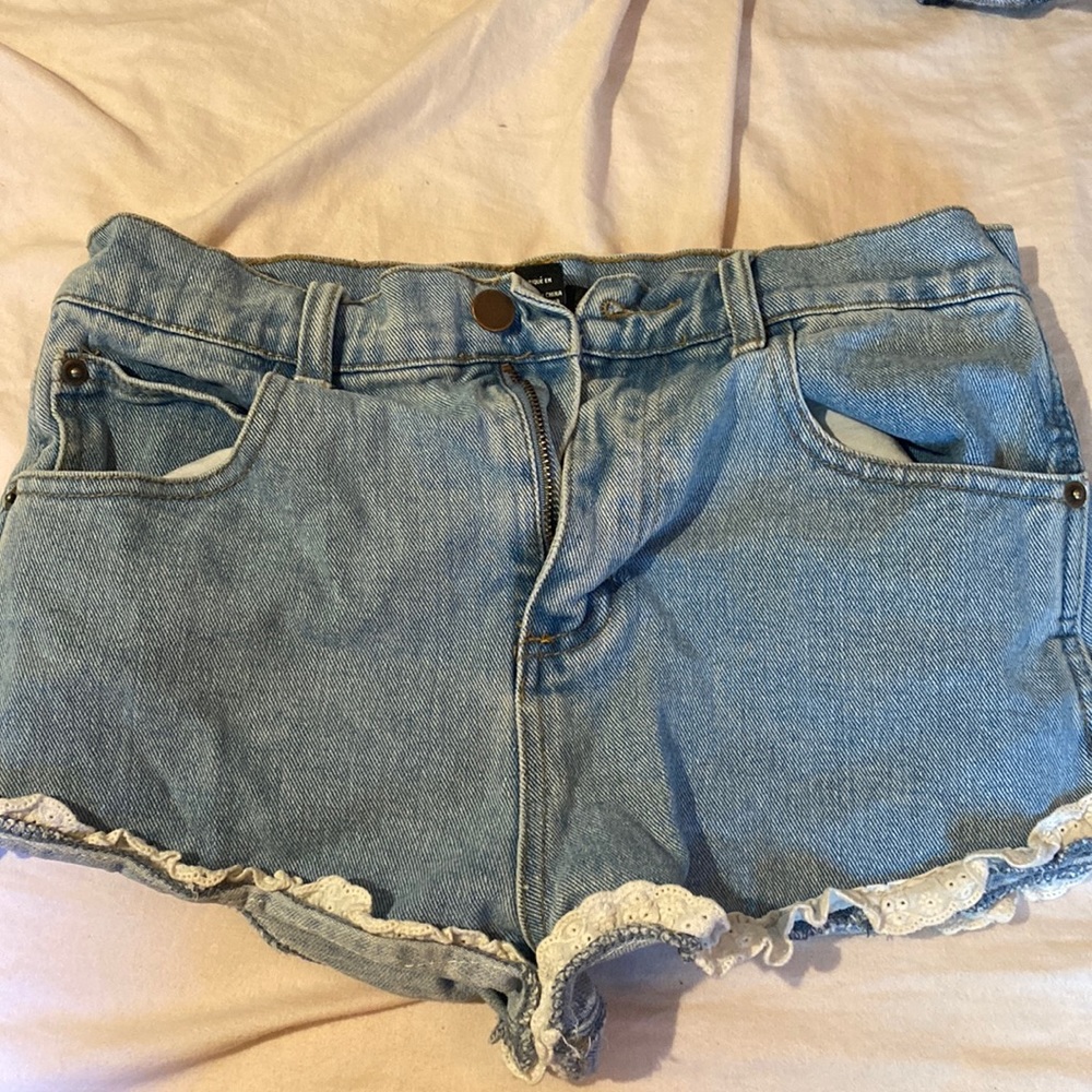 forever 21 jean shorts